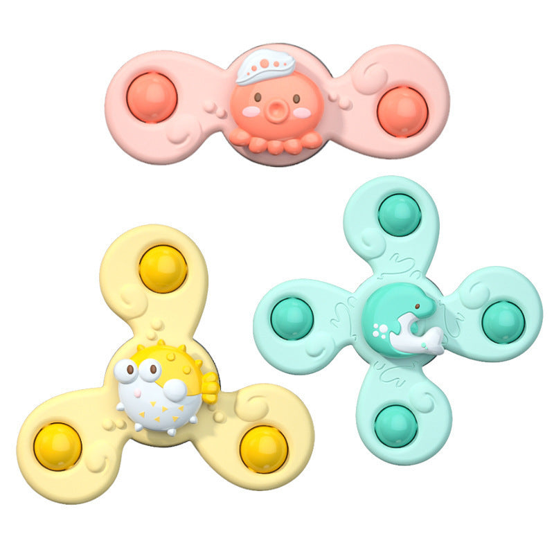 Baby Child Bathing Fingertip Spinning Top