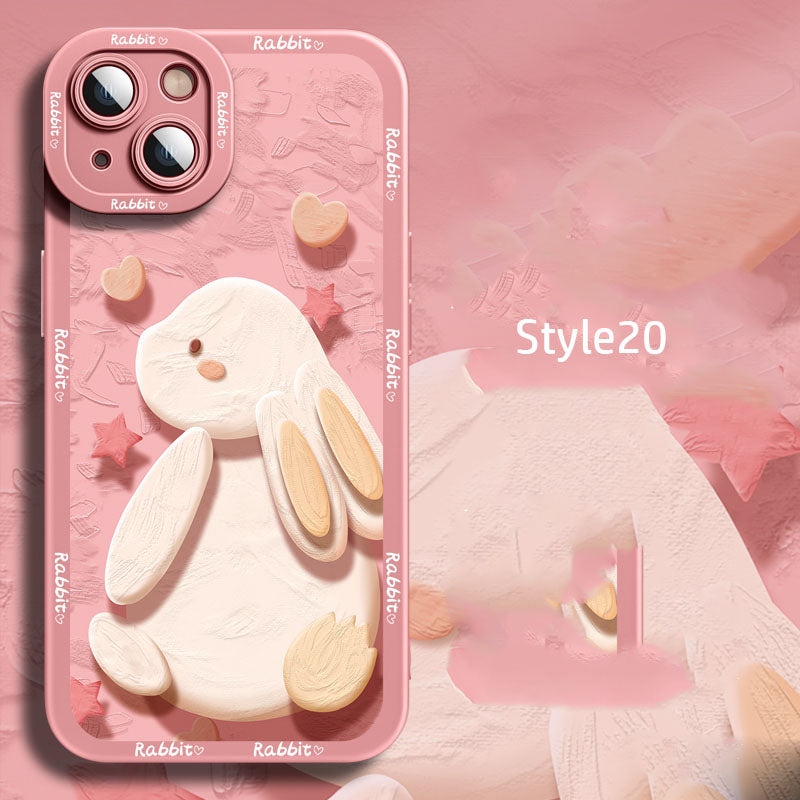 New Silicone Cartoon Mobile Phone Case