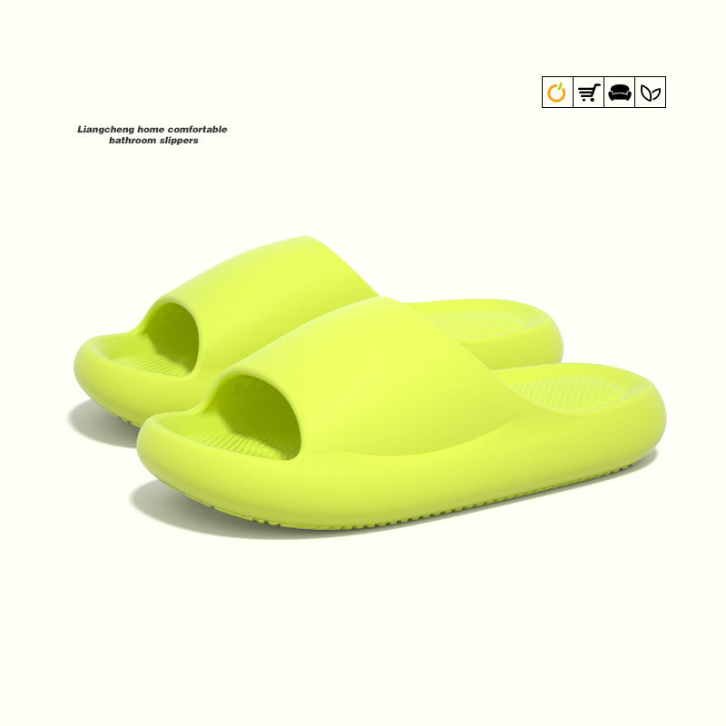 Mute Slippers Women's Summer Household Simple Bath Non-slip Sandals