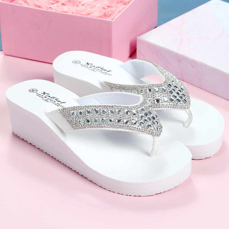 Women's Summer Rhinestone Slippers Women's Outdoor Fashion