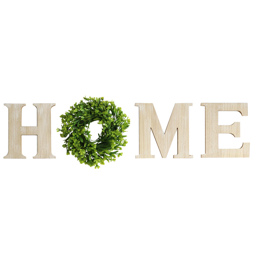 Home Home Letter Wall Signage Living Room Room Decoration Crafts