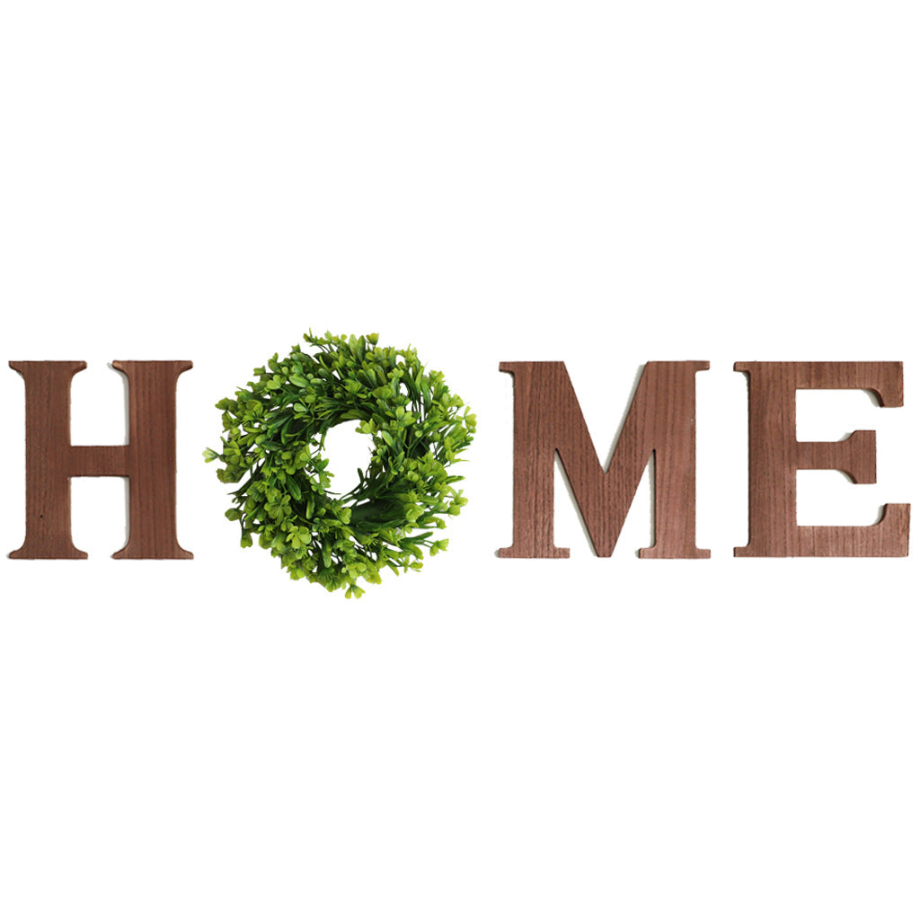 Home Home Letter Wall Signage Living Room Room Decoration Crafts