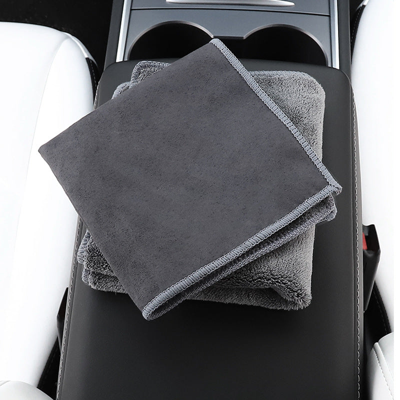 Car Wash Tool Double Sided Suede Towel