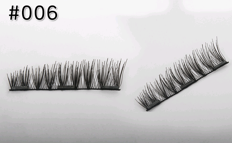 Magnet false eyelashes hand-woven