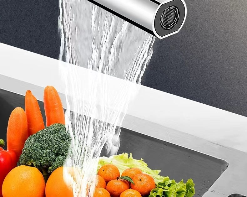 Four-speed Flying Rain Waterfall Tap Bibcock Kitchen Vegetable Basin Splash-proof Water