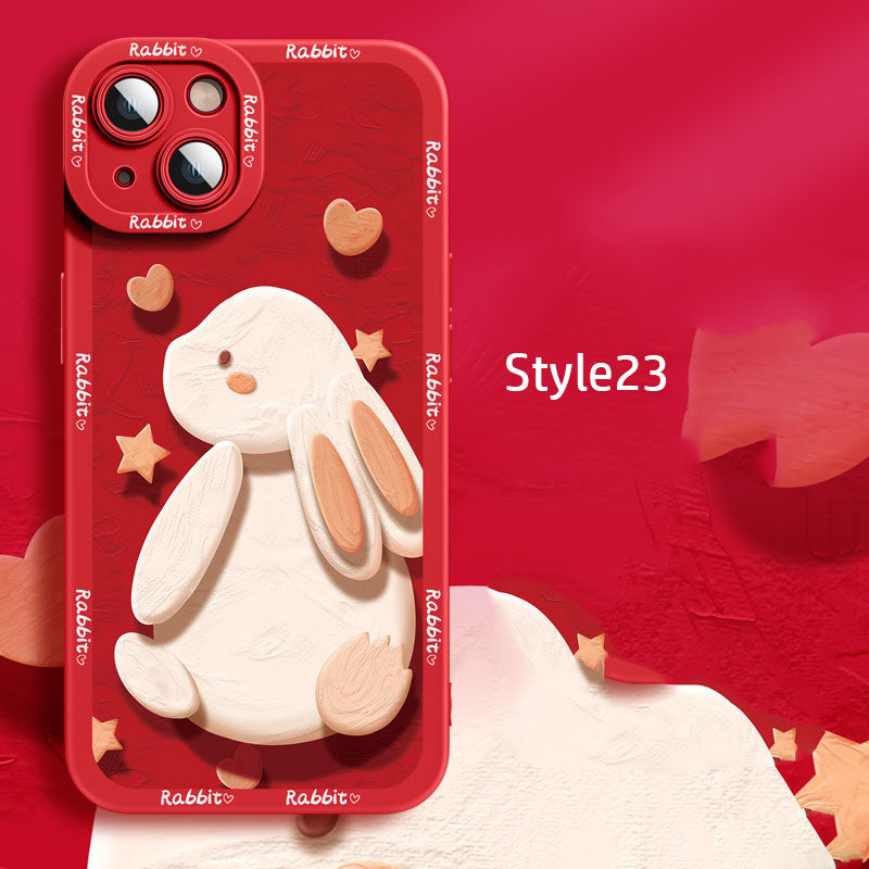 New Silicone Cartoon Mobile Phone Case