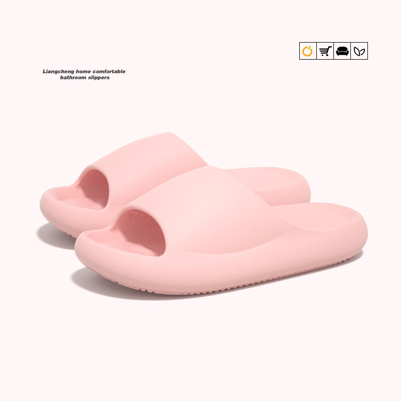 Mute Slippers Women's Summer Household Simple Bath Non-slip Sandals