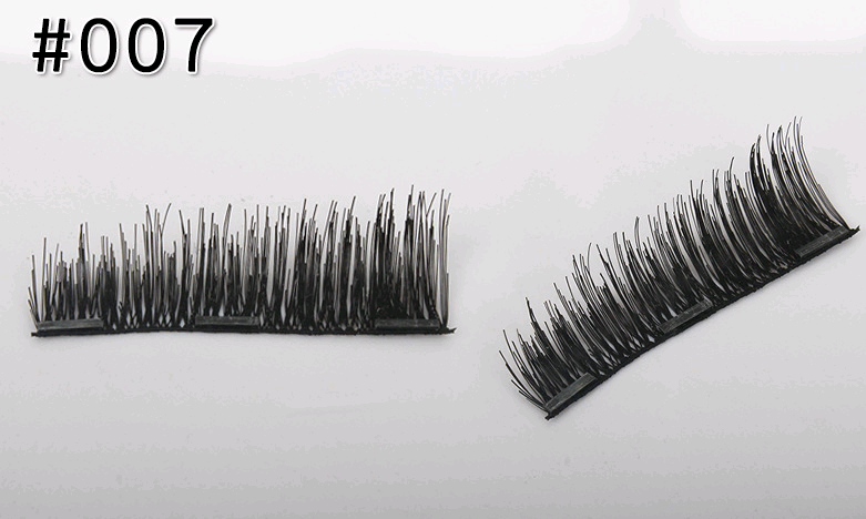 Magnet false eyelashes hand-woven