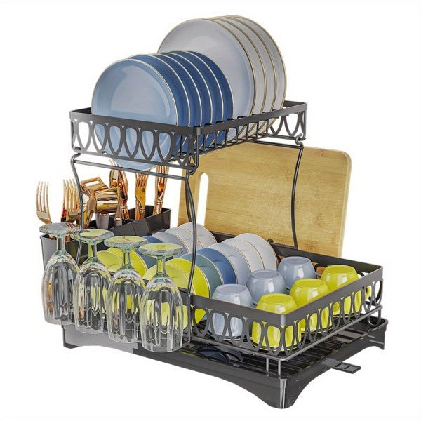 Pull Out Cabinet Organizer With Two Layers