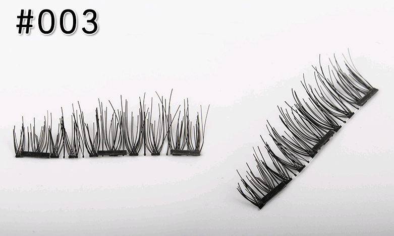 Magnet false eyelashes hand-woven