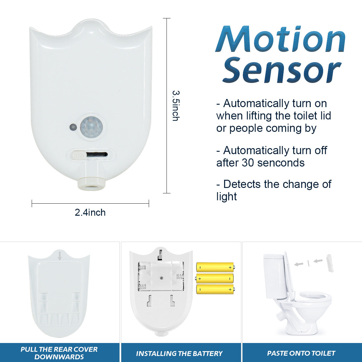 Projection Induction Projection Toilet Light