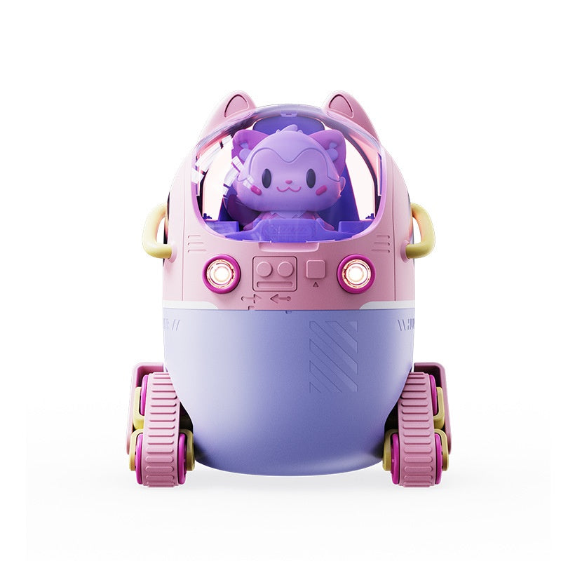 USB Small Heavy Fog Portable Water Replenishing Instrument Cartoon Space Capsule Doll Humidifier