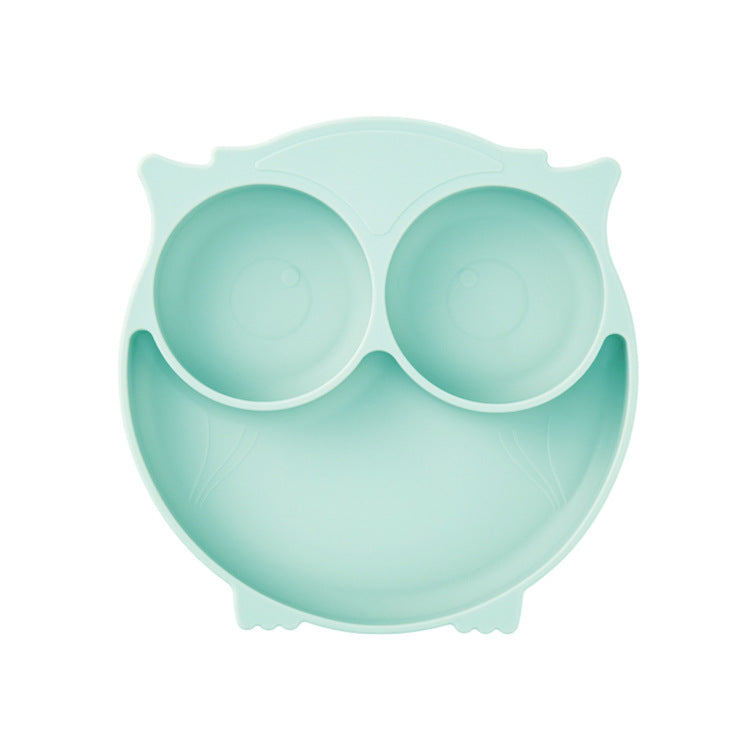 Children Owl Silicone Dinner Plate