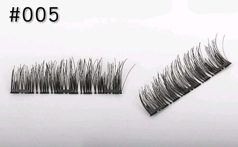 Magnet false eyelashes hand-woven