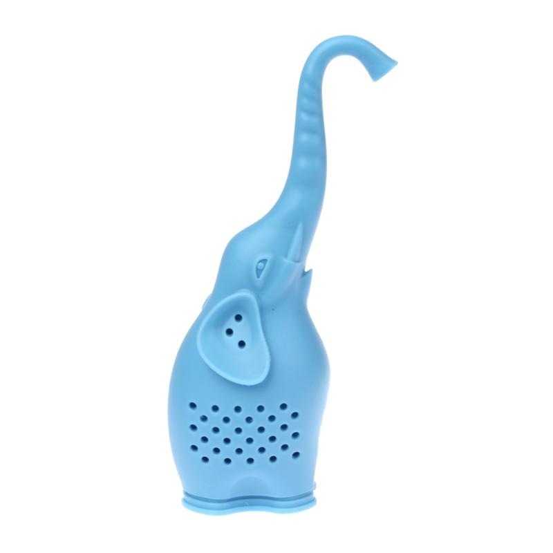 Silicone Elephant Tea Strainer Animal Cartoon Tea Strainer