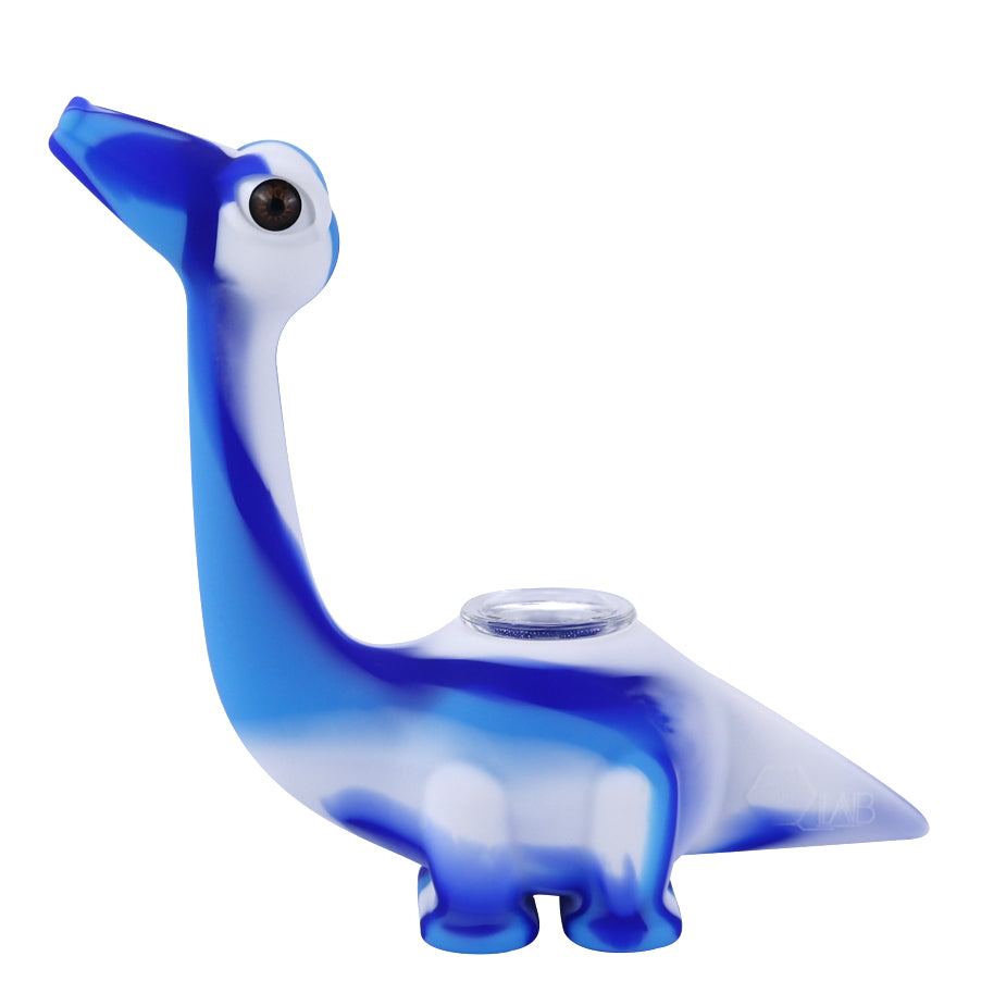 Food Grade Silicone Dinosaur Pipe Cartoon Shape