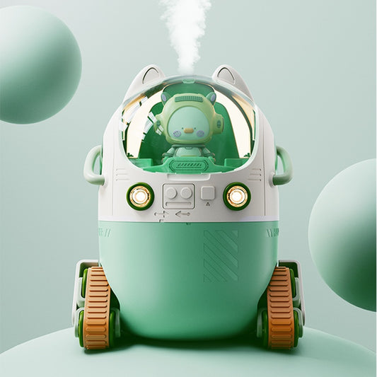 USB Small Heavy Fog Portable Water Replenishing Instrument Cartoon Space Capsule Doll Humidifier