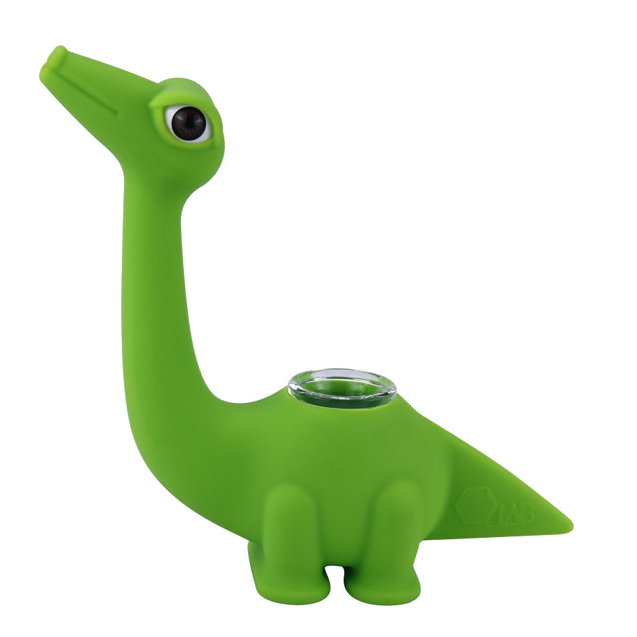 Food Grade Silicone Dinosaur Pipe Cartoon Shape