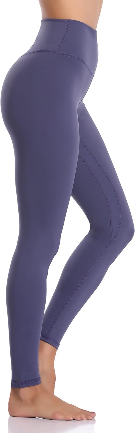 Colorfulkoala Women's Buttery Soft High Waisted Yoga Pants Full-Length Leggings